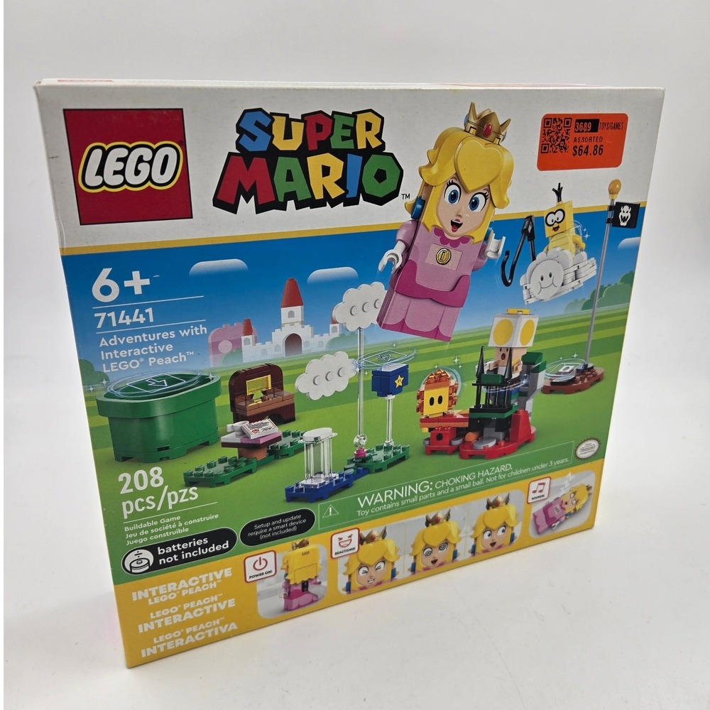 LEGO Super Mario Adventures with Interactive LEGO Peach Starter Course 71441 NEW